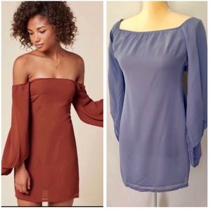 Reformation Casanova Bluebell Dress